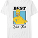 Homer Simpson Best Dad-Bod Simpsons T-Shirt thumbnail