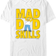 Homer Simpson Mad Dad Skills Simpsons T-Shirt thumbnail