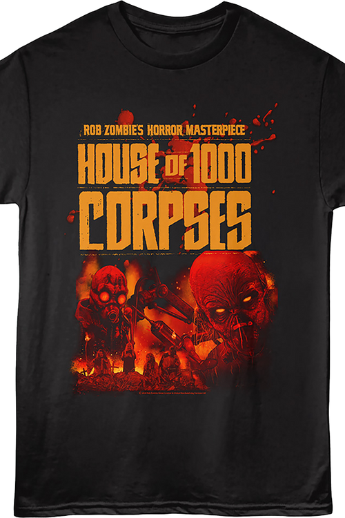 Horror Masterpiece House Of 1000 Corpses T-Shirt