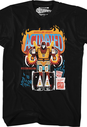 Hot Rod Impulse Mode Activated Transformers T-Shirt