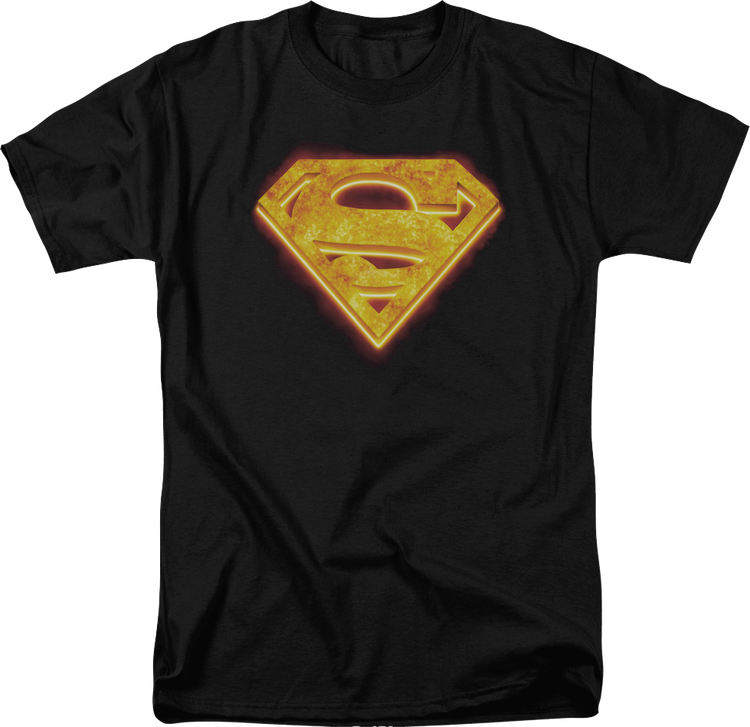 Hot Steel Logo Superman DC Comics T-Shirt