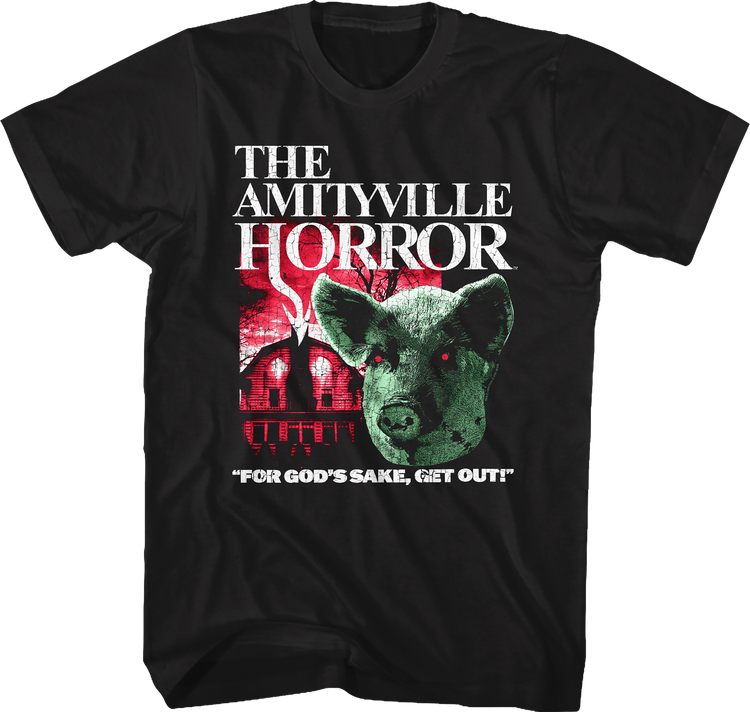 House and Jodie Amityville Horror T-Shirt