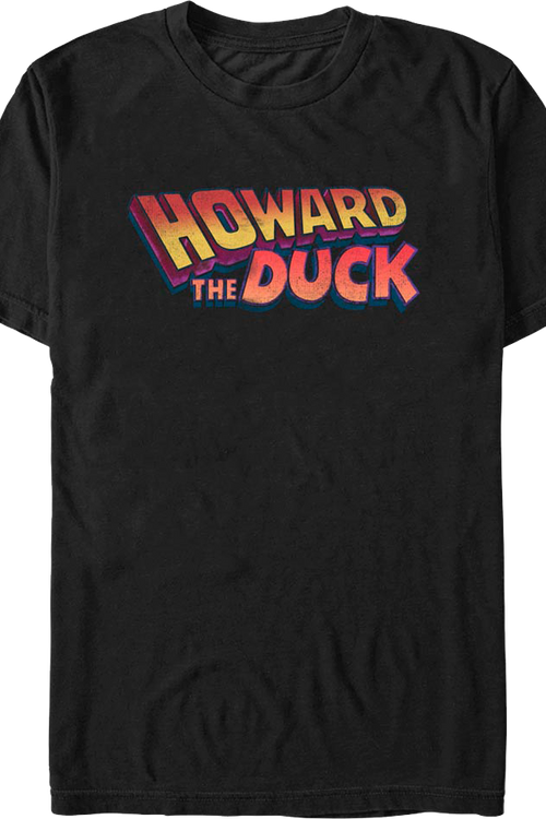 Howard The Duck Logo Marvel Comics T-Shirt