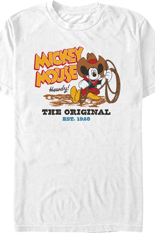 Howdy Mickey Mouse Disney T-Shirt