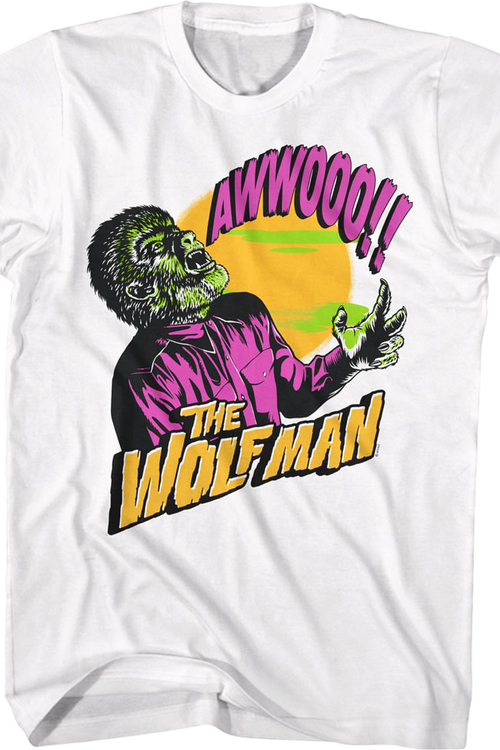 Howling Wolf Man T-Shirt