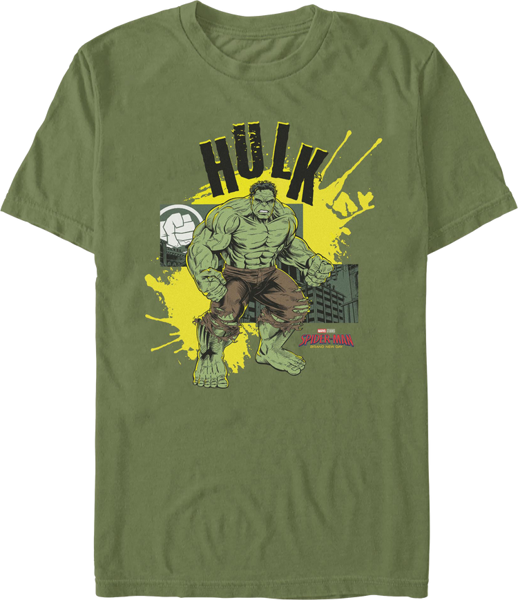 Hulk Spider-Man: Brand New Day Marvel Comics T-Shirt