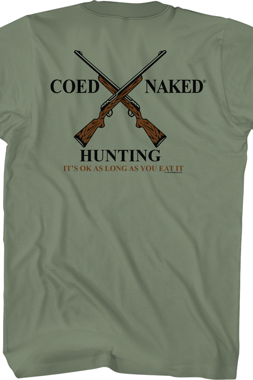 Hunting Coed Naked T-Shirt