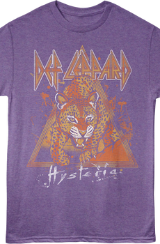 Hysteria Leopard Def Leppard T-Shirt
