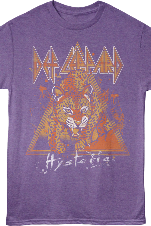 Hysteria Leopard Def Leppard T-Shirt