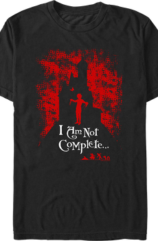 I Am Not Complete Silhouette Edward Scissorhands T-Shirt