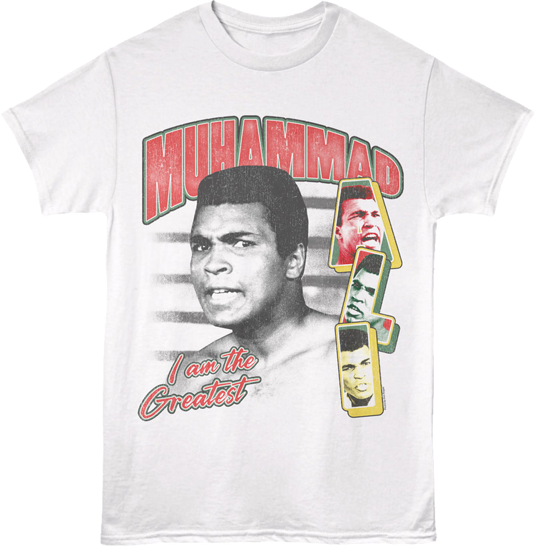 I Am The Greatest Collage Muhammad Ali T-Shirt