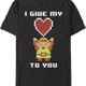I Give My Heart To You Legend of Zelda T-Shirt thumbnail