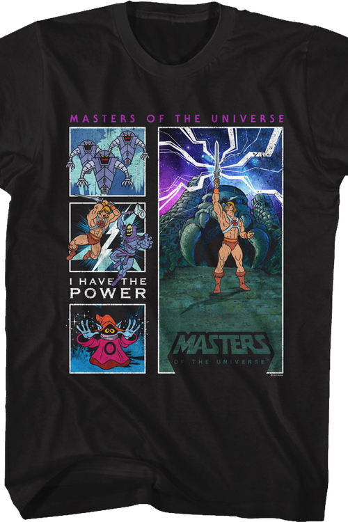 I Have the Power Collage Masters of the Universe T-Shirt