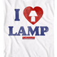I Love Lamp Anchorman T-Shirt thumbnail