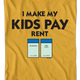 I Make My Kids Pay Rent Monopoly T-Shirt thumbnail