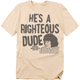 He's A Righteous Dude Sketch Ferris Bueller's Day Off T-Shirt thumbnail