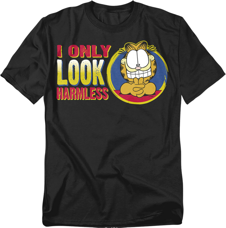 I Only Look Harmless Garfield T-Shirt