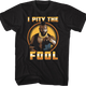 I Pity The Fool Circle Mr. T Shirt thumbnail