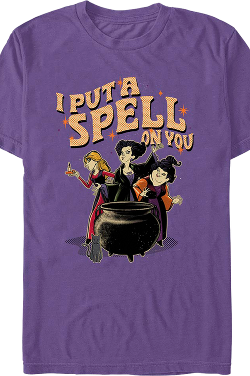 I Put A Spell On You Hocus Pocus T-Shirt
