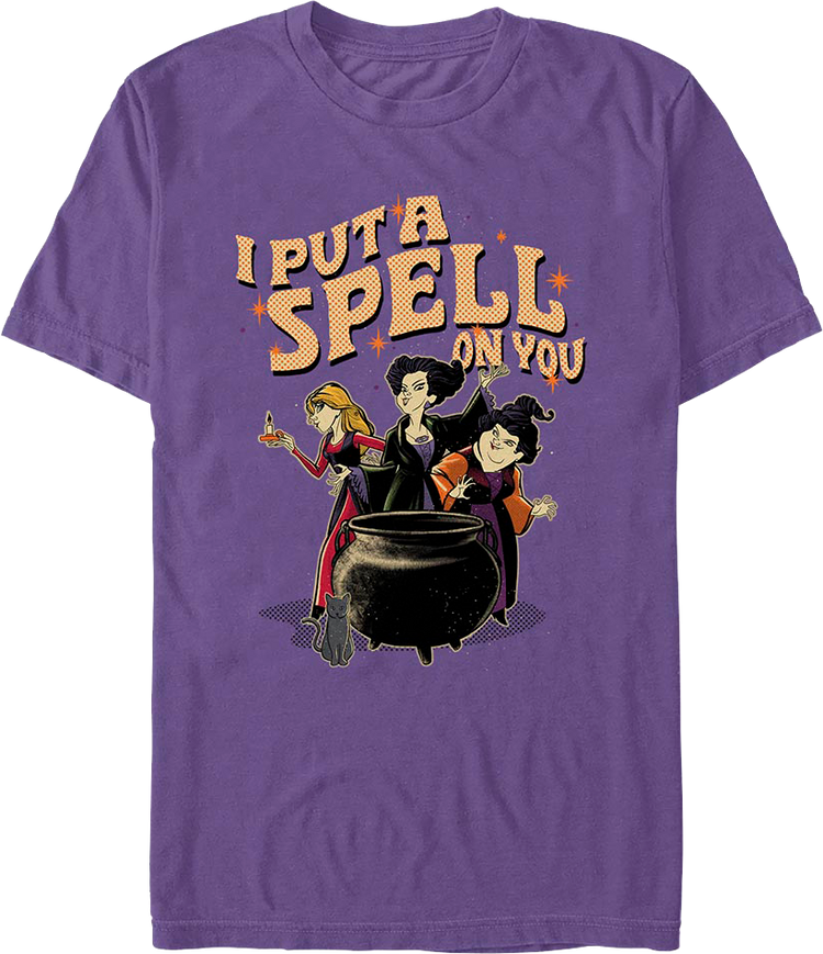I Put A Spell On You Hocus Pocus T-Shirt