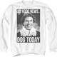 I Saw A Dog Today Elf Sweatshirt thumbnail