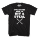 I Teach Kids How To Hit & Steal T-Shirt thumbnail
