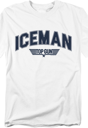 Iceman Chenille Letters Top Gun T-Shirt