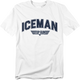 Iceman Chenille Letters Top Gun T-Shirt thumbnail