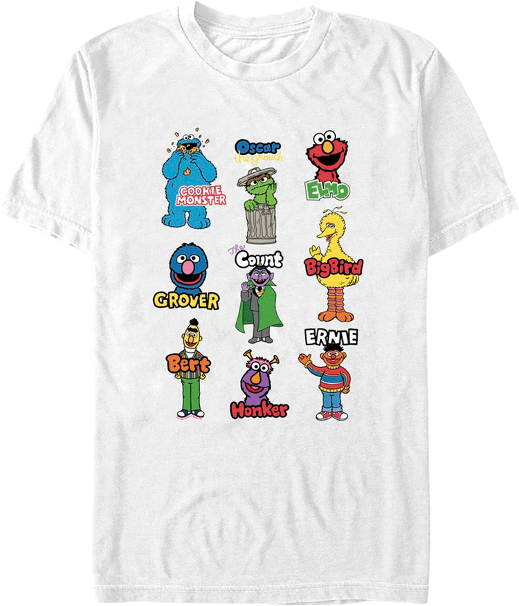Iconic Characters Sesame Street T-Shirt