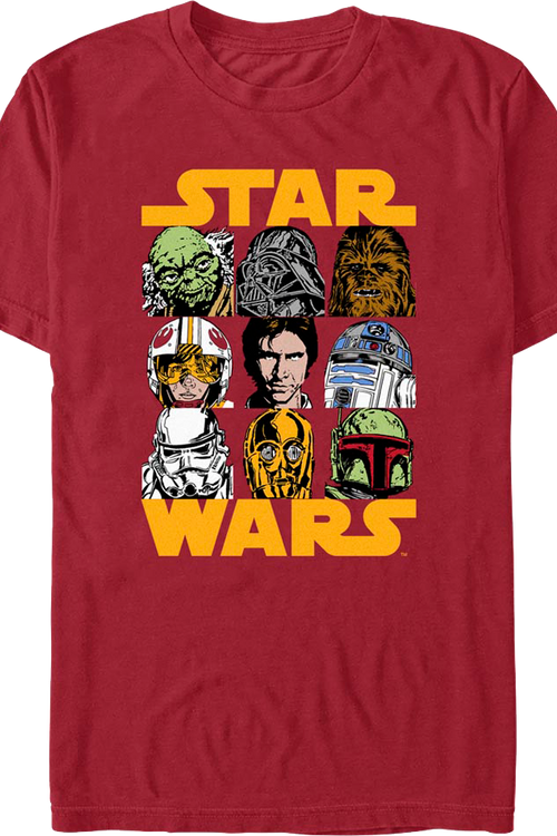 Iconic Characters Star Wars T-Shirt
