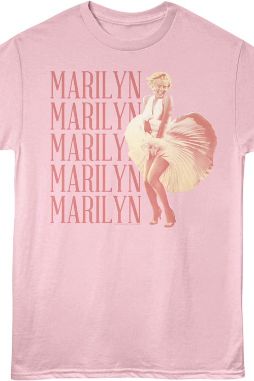 Pink Marilyn Monroe T-Shirt