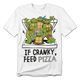 If Cranky Feed Pizza Teenage Mutant Ninja Turtles T-Shirt thumbnail