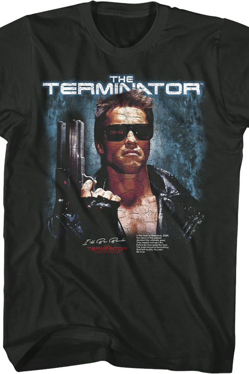 I'll Be Back Photo Terminator T-Shirt
