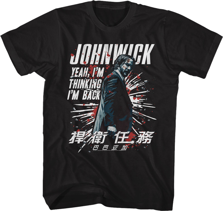 I'm Back John Wick T-Shirt