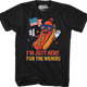 I'm Just Here For The Wieners T-Shirt thumbnail