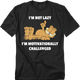 I'm Not Lazy I'm Motivationally Challenged Garfield T-Shirt thumbnail