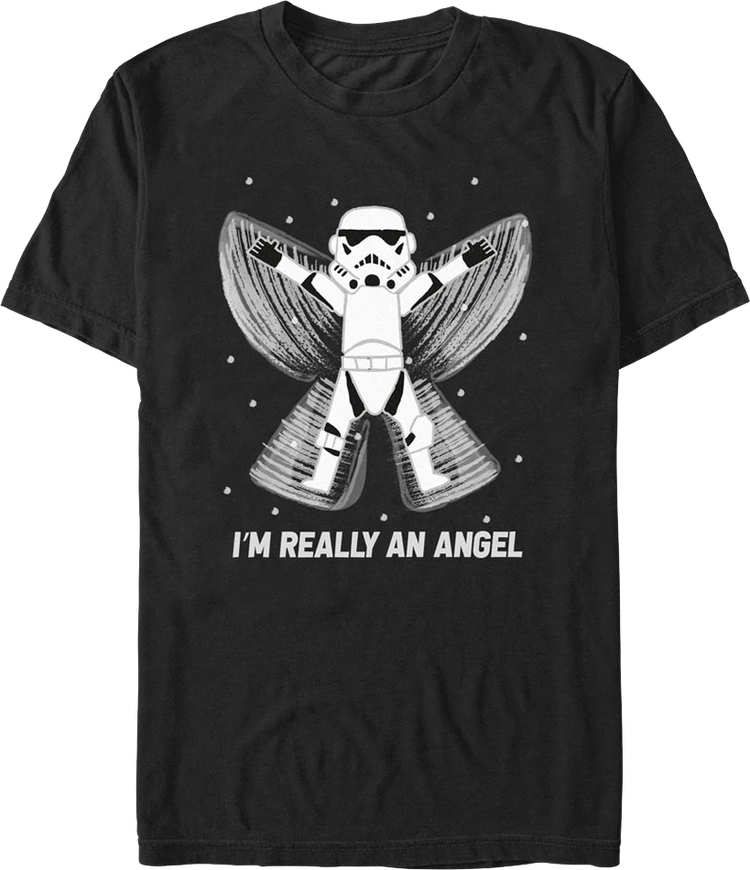 I'm Really An Angel Star Wars T-Shirt