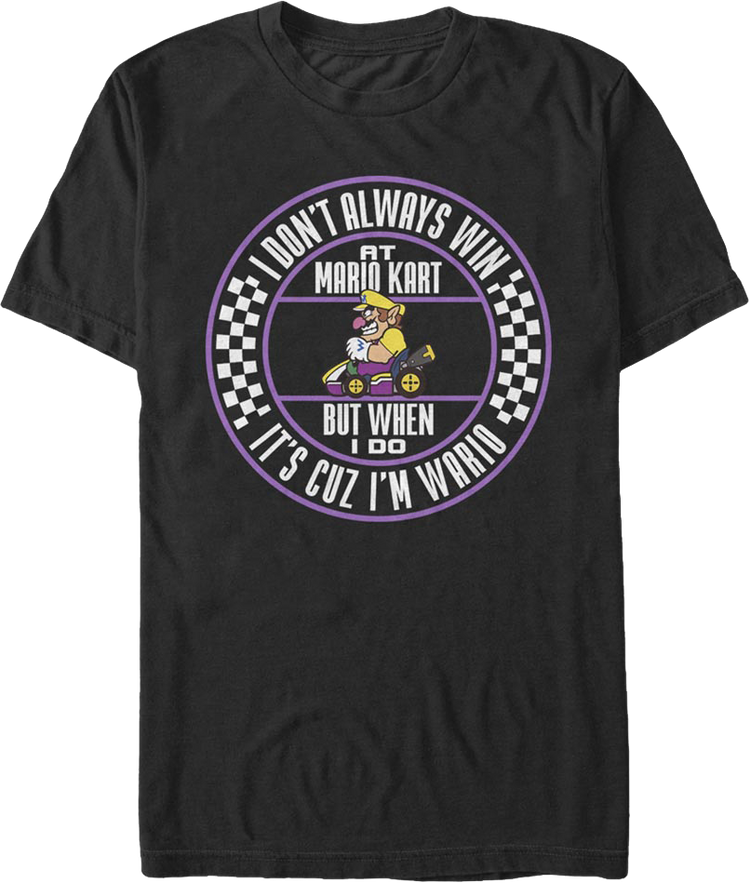 I'm Wario Mario Kart T-Shirt