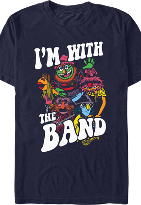 I'm With The Band Muppets T-Shirt