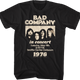 In Concert Bad Company T-Shirt thumbnail