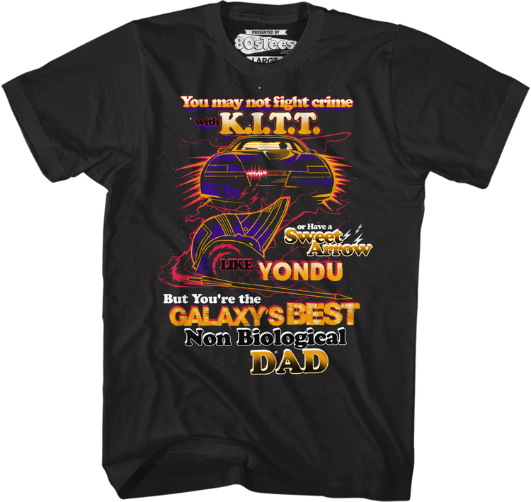 Inspired by Guardians of the Galaxy Non Biological Dad T-Shirt
