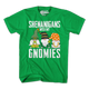 Irish Green Shenanigans With My Gnomies T-Shirt thumbnail