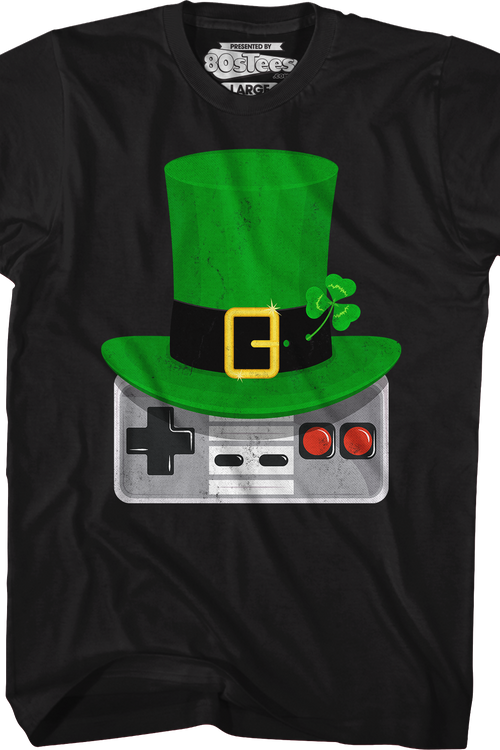 Irish Nintendo Controller St. Patrick's Day T-Shirt