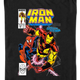 Iron Man Battles Together With Spider-Man Marvel Comics T-Shirt thumbnail