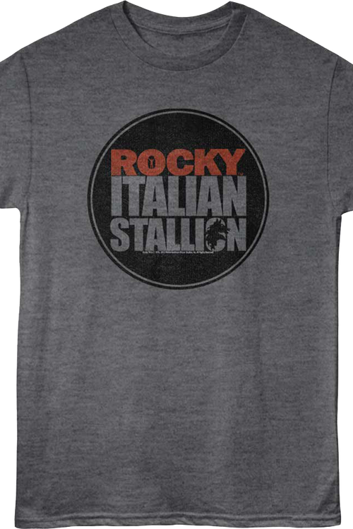 Italian Stallion Circle Rocky T-Shirt