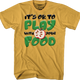 It's OK To Play With Your Food Play-Doh T-Shirt thumbnail