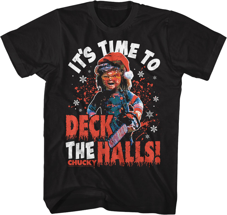 It's Time To Deck The Halls Child's Play T-Shirt