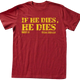 Ivan Drago If He Dies He Dies Rocky T-Shirt thumbnail