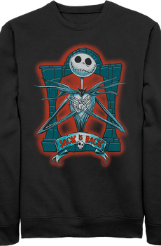 Jack Is Back Nightmare Before Christmas Sweatshirt