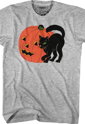 Jack-o'-Lantern & Black Cat T-Shirt